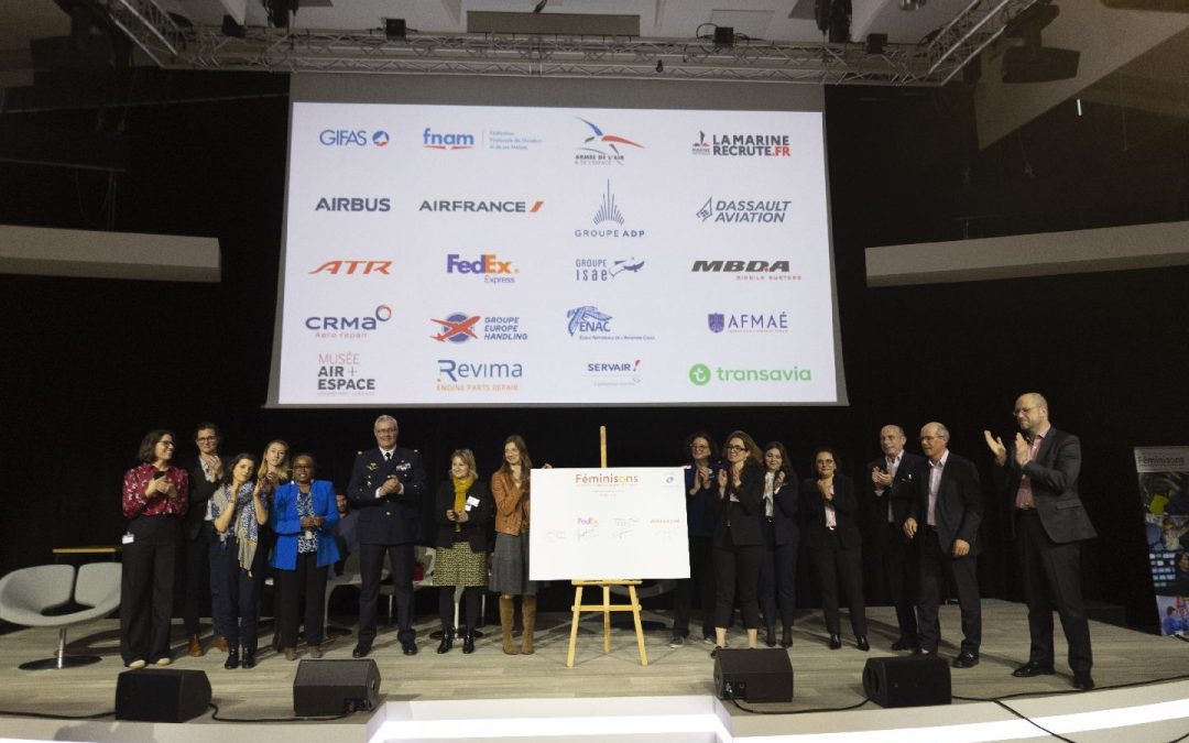 Groupe Europe Handling célèbre la Journée Internationale des Droits des Femmes en participant à l’événement « Féminisons les métiers de l’aéronautique et du spatial »