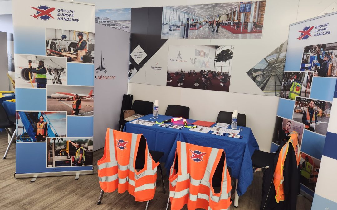 Groupe Europe Handling au Rendez-Vous pour l’emploi et l’évolution professionnelle !