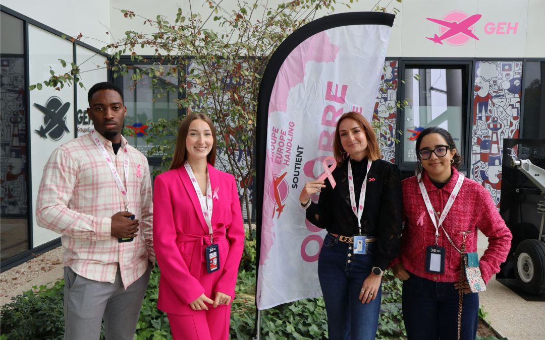 GEH – Groupe Europe Handling Supports National Breast Cancer Awareness Month