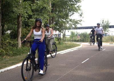 Actualités 1 GEH – Groupe Europe Handling utilise la nouvelle piste cyclable de l’aéroport de Paris-Charles de Gaulle !