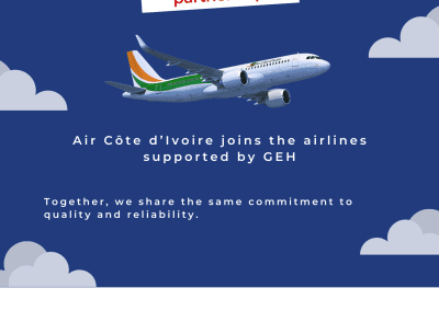 Air Côte d’Ivoire entrusts EHC with the cargo handling of its flights at Paris–CDG.