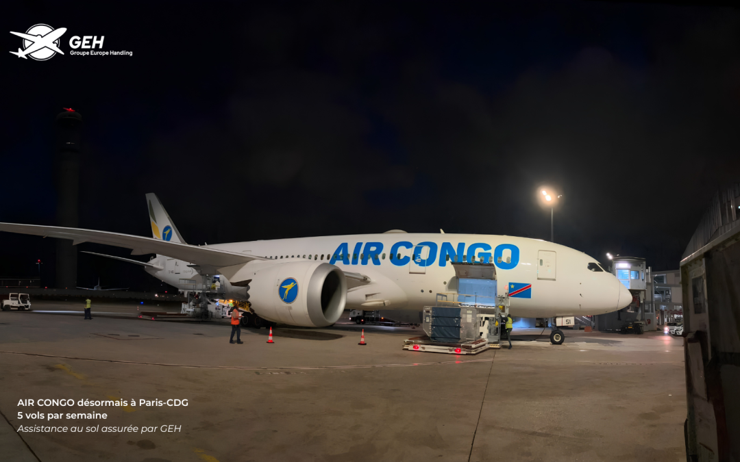 Air Congo Now Operating at Paris-CDG